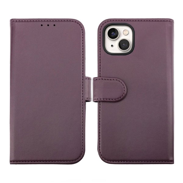 Rvelon iPhone 14 Plus Cover Magnetisk Aftageligt Etui Lilla
