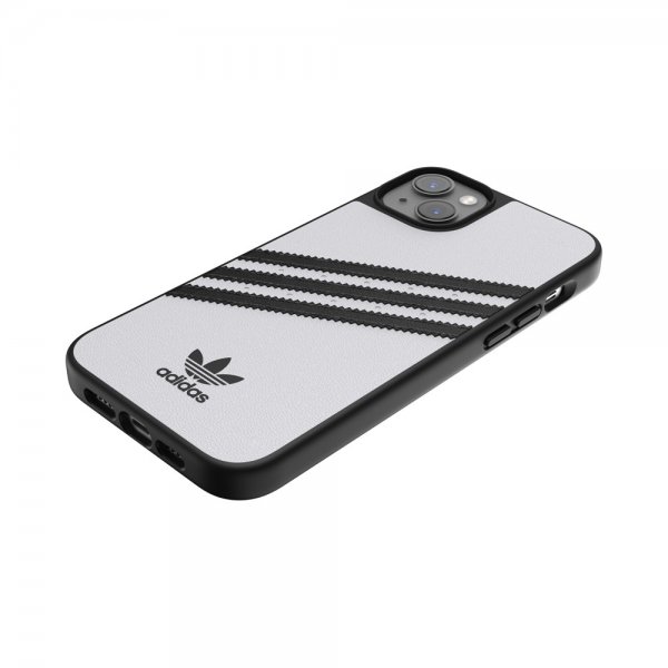 Adidas iPhone 14 Plus Cover 3 Stripes Snap Case Hvid Sort