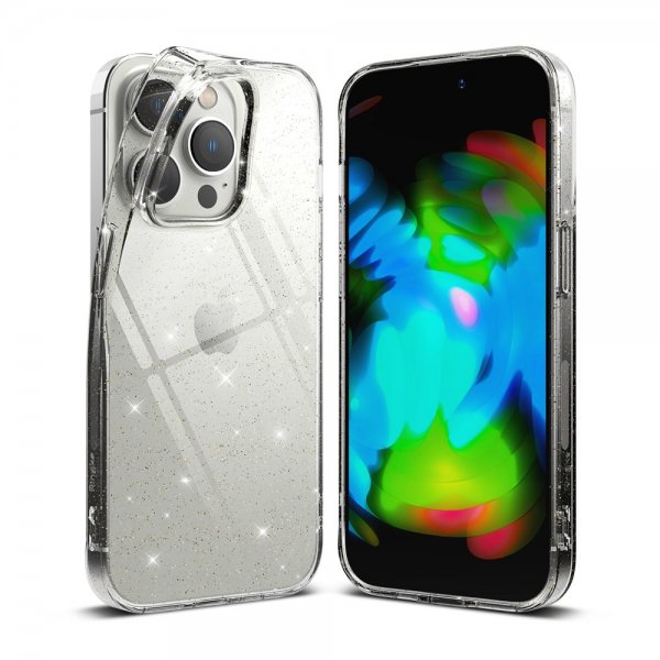 Ringke iPhone 14 Plus Cover Air Glitter Clear