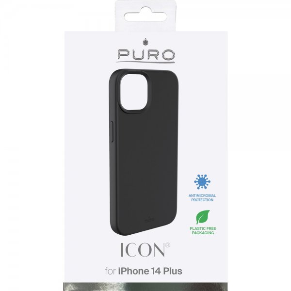 Puro iPhone 14 Plus Cover Icon Sort