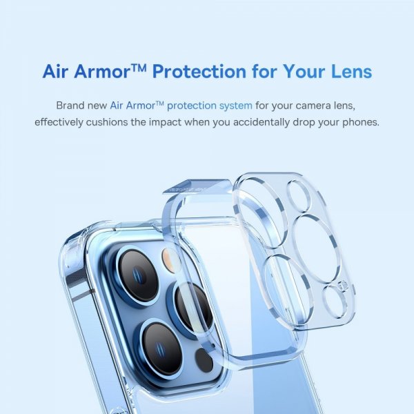 Baseus iPhone 14 Plus Cover Super Ceramic Series Transparent