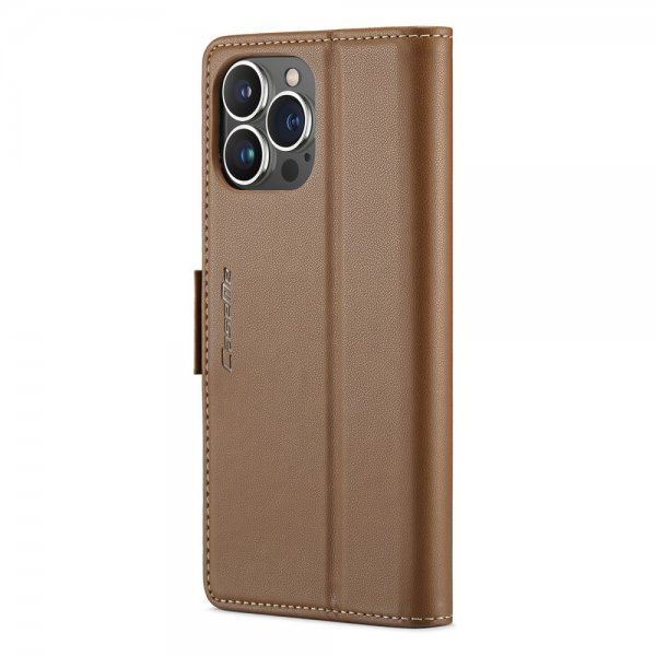 CaseMe iPhone 14 Pro Cover 023 Series Brun