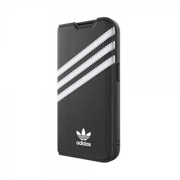 Adidas iPhone 14 Pro Etui 3 Stripes Booklet Case Sort Hvid