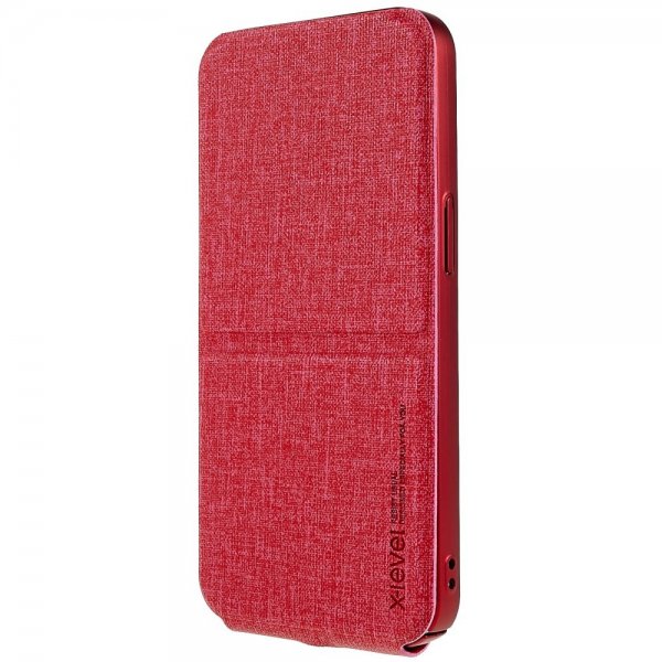 X-Level iPhone 14 Pro Cover Journey Series Rød