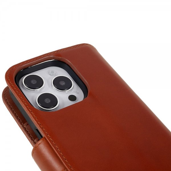 Nordic Covers iPhone 14 Pro Cover MagLeather Maple Brown