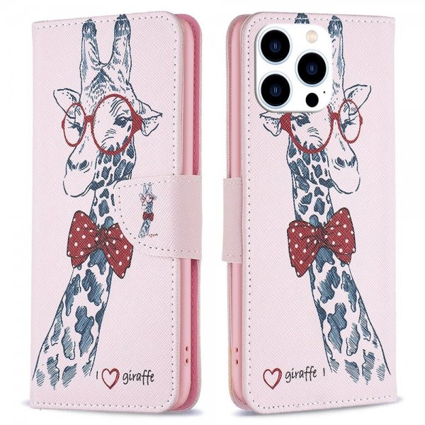 iPhone 14 Pro Cover Motiv Giraf