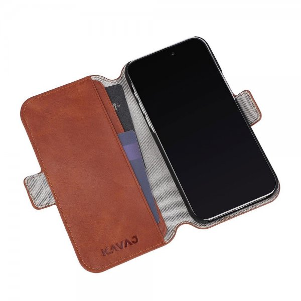 Kavaj iPhone 14 Pro Cover Phoenix Brun
