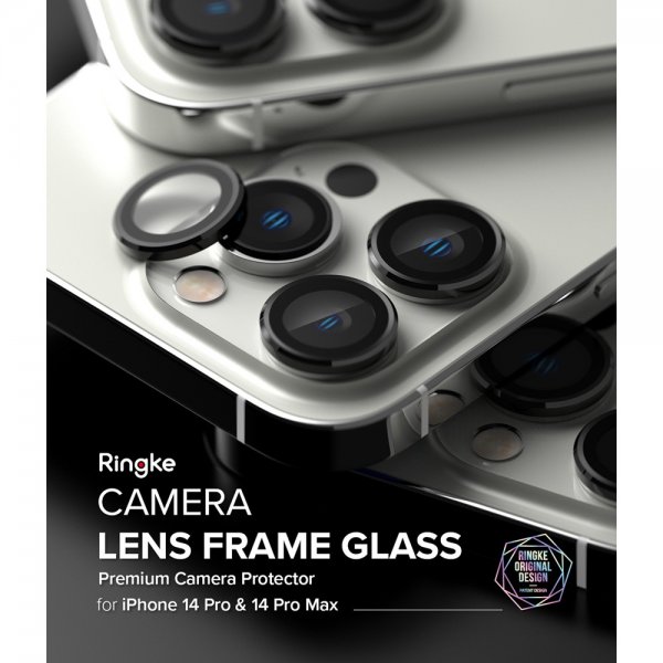 Ringke iPhone 14 Pro/iPhone 14 Pro Max Kamerabeskytter Camera Lens Frame Sort