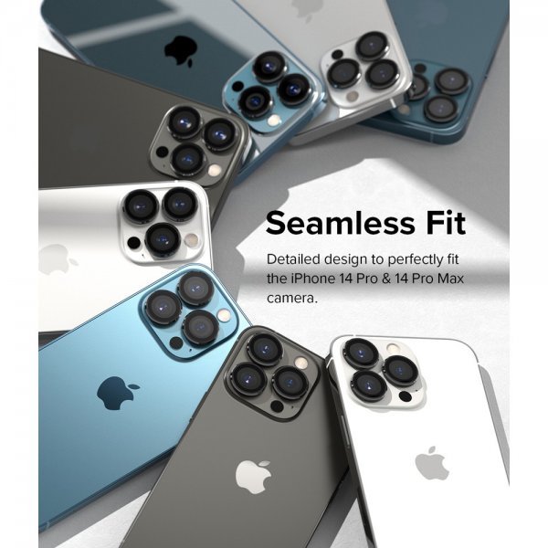 Ringke iPhone 14 Pro/iPhone 14 Pro Max Kamerabeskytter Camera Lens Frame Sort