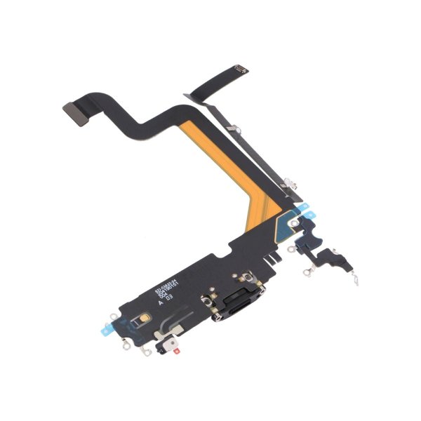 iPhone 14 Pro Ladestik med Flexkabel Original - Sort