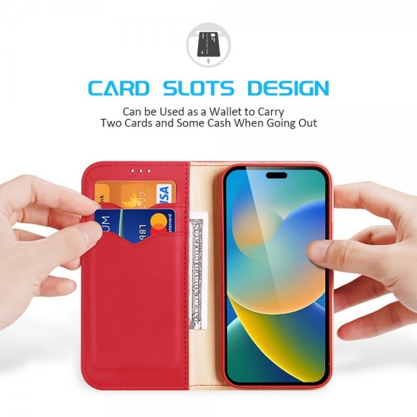 Dux Ducis iPhone 14 Pro Max Cover Hivo Series Rød