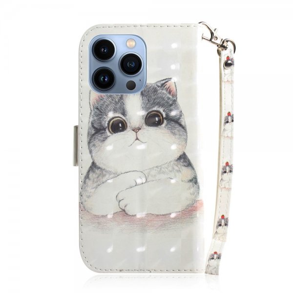 iPhone 14 Pro Max Cover Motiv Kat og Tomat