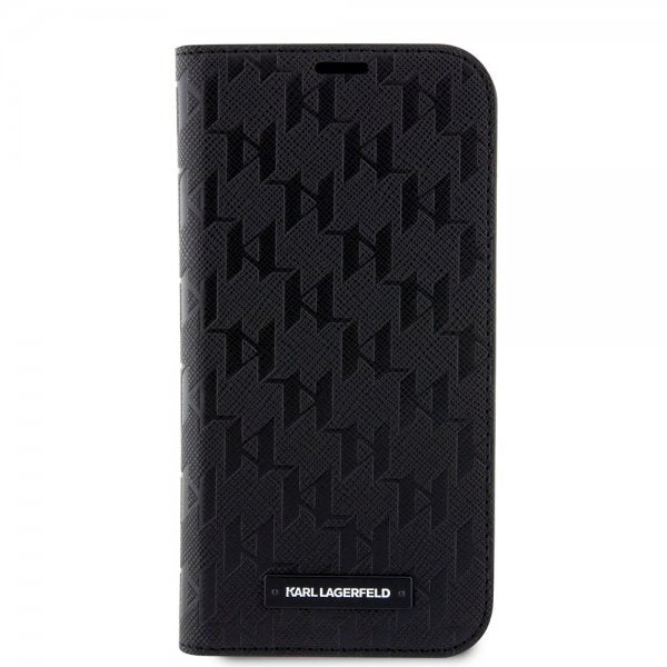 Karl Lagerfeld iPhone 14 Pro Max Cover Saffiano Monogram Sort