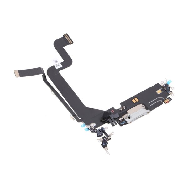 iPhone 14 Pro Max Opladerstik med Flexkabel Original - Hvid