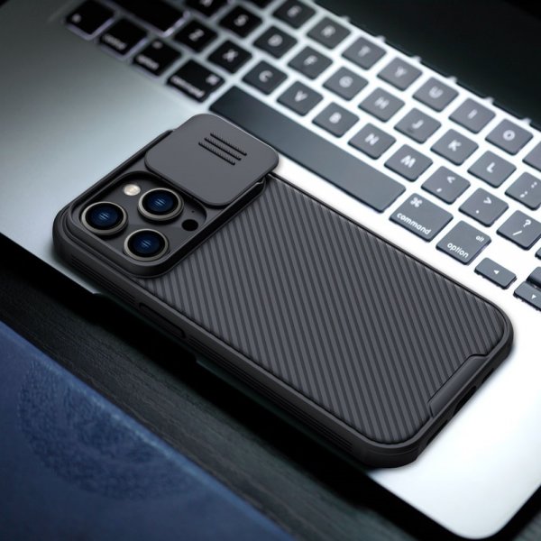 Nillkin iPhone 14 Pro Max Cover CamShield Pro Sort