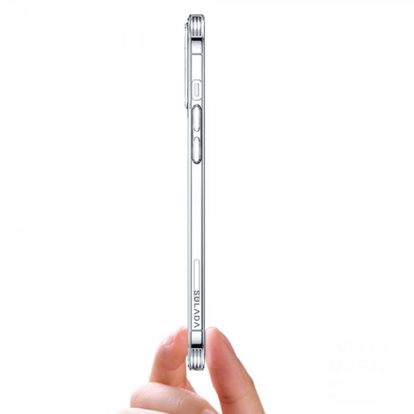 Sulada iPhone 14 Pro Max Cover Crystal Series Transparent