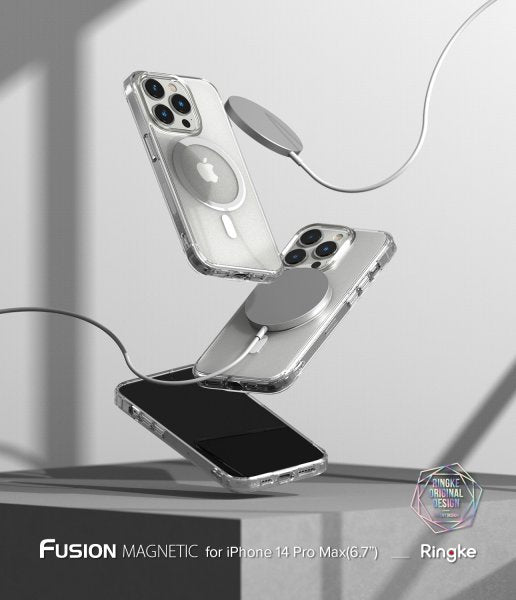 Ringke iPhone 14 Pro Max Cover Fusion Magnetic Matte Clear