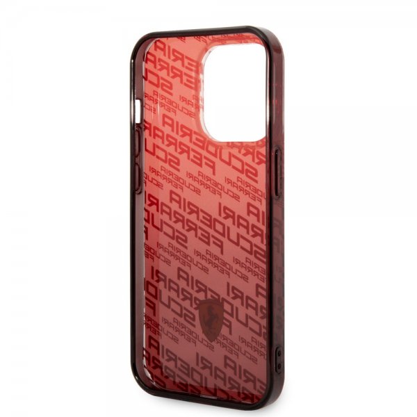 Ferrari iPhone 14 Pro Max Cover Gradient Scuderia Rød