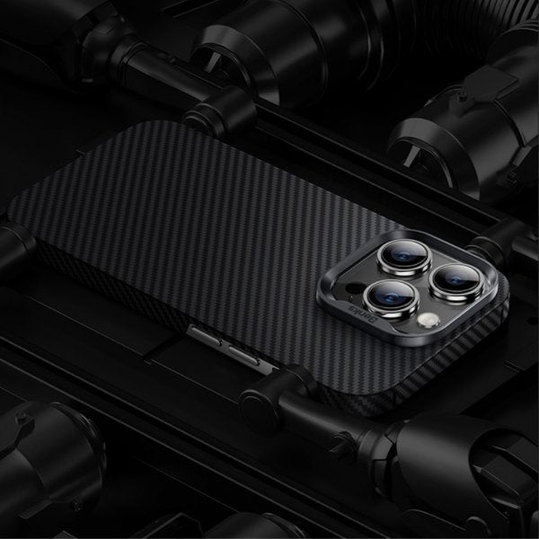 Benks iPhone 14 Pro Max Cover Kevlar MagSafe Sort