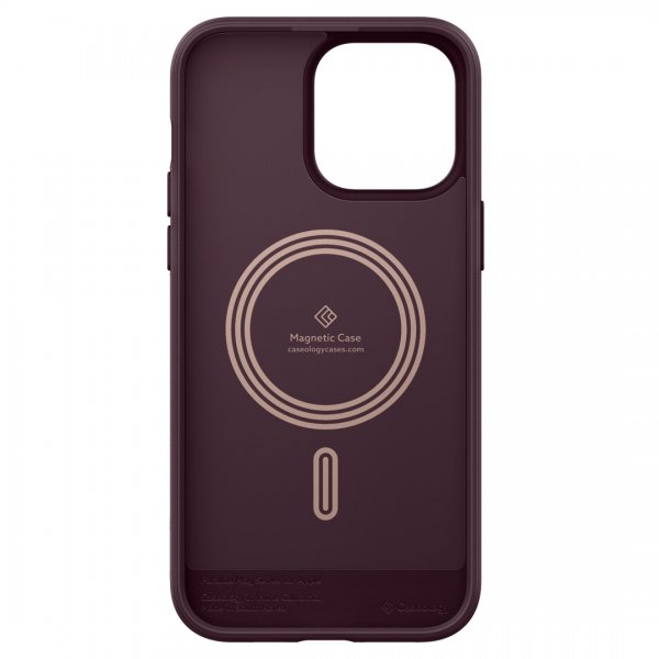 Caseology iPhone 14 Pro Max Cover Parallax Mag Burgundy Bean
