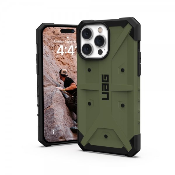 Urban Armor Gear (UAG) iPhone 14 Pro Max Cover Pathfinder Olive