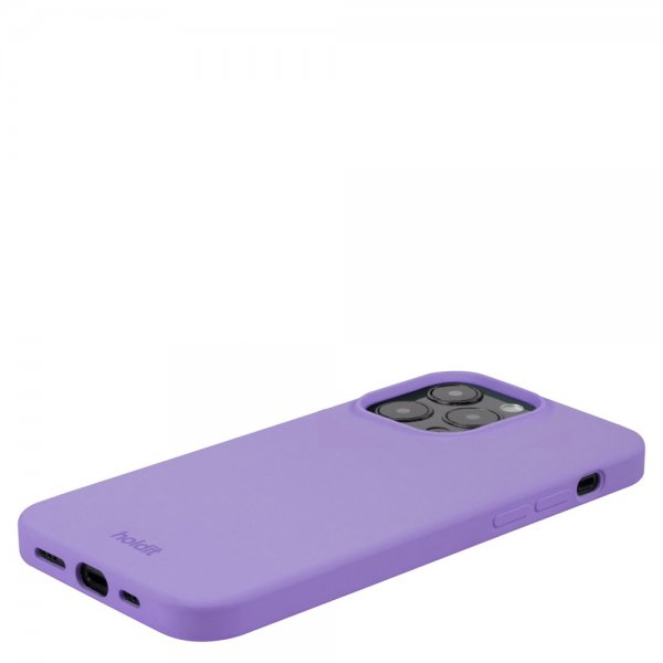 holdit iPhone 14 Pro Max Cover Silikone Violet