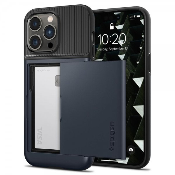 Spigen iPhone 14 Pro Max Cover Slim Armor CS Metal Slate