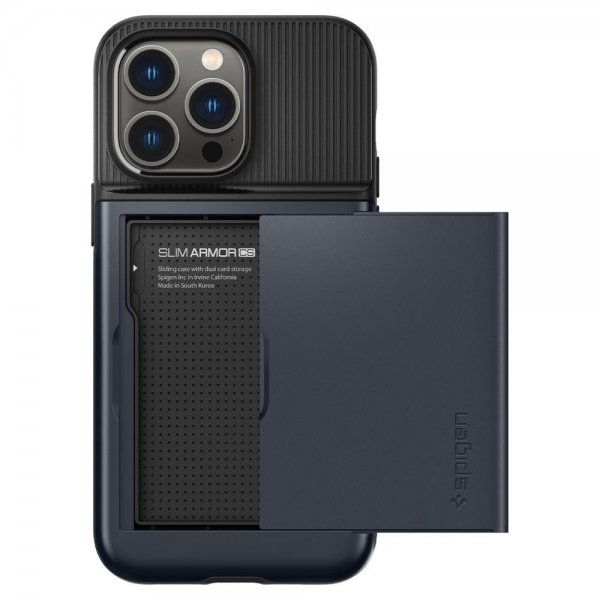 Spigen iPhone 14 Pro Max Cover Slim Armor CS Metal Slate