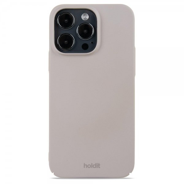 holdit iPhone 14 Pro Max Cover Slim Case Taupe