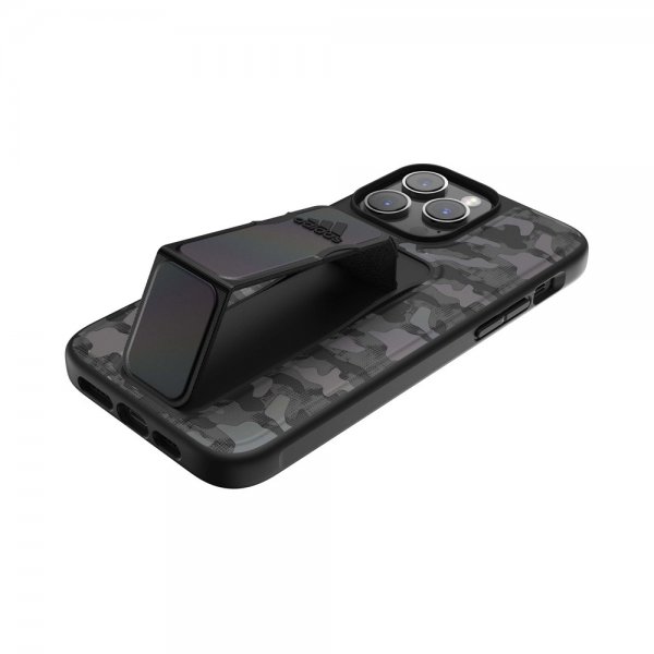 Adidas iPhone 14 Pro Max Cover SP Grip Case Camo Sort