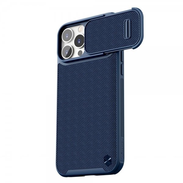 Nillkin iPhone 14 Pro Max Cover Textured Case Blå