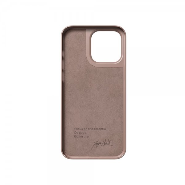 Nudient iPhone 14 Pro Max Skal Tyndt Cover MagSafe Dusty Pink