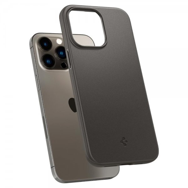 Spigen iPhone 14 Pro Max Cover Thin Fit Gunmetal