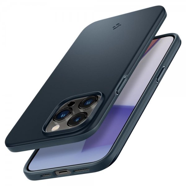 Spigen iPhone 14 Pro Max Cover Thin Fit Metal Slate