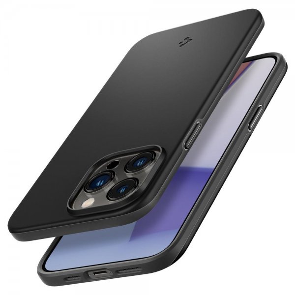 Spigen iPhone 14 Pro Max Cover Thin Fit Sort
