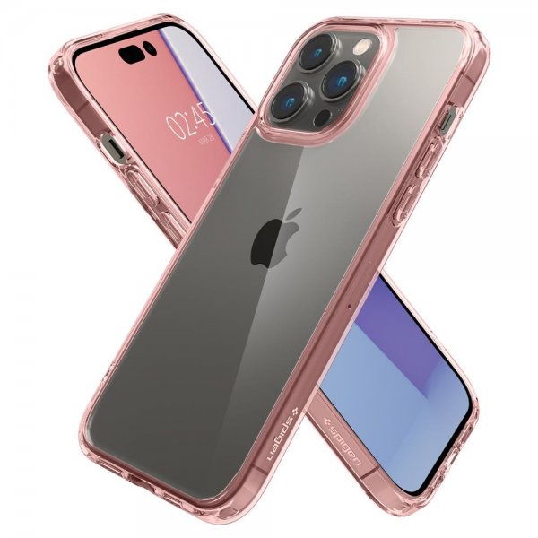 Spigen iPhone 14 Pro Max Cover Ultra Hybrid Rose Crystal