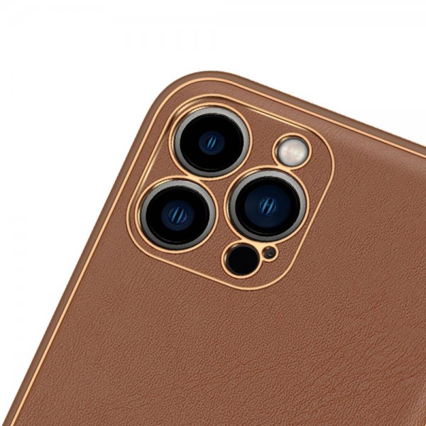 Dux Ducis iPhone 14 Pro Max Cover YOLO Series Brun