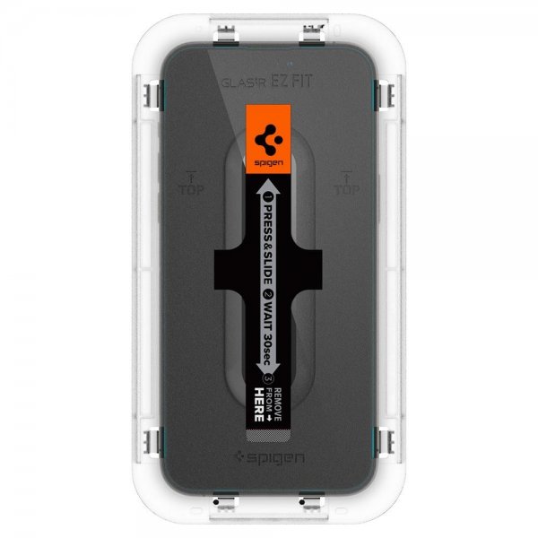 Spigen iPhone 14 Pro Max Skærmbeskyttelse GLAS.tR EZ Fit 2-pak