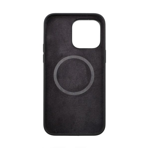 Rvelon iPhone 14 Pro Cover Silikone MagSafe Sort