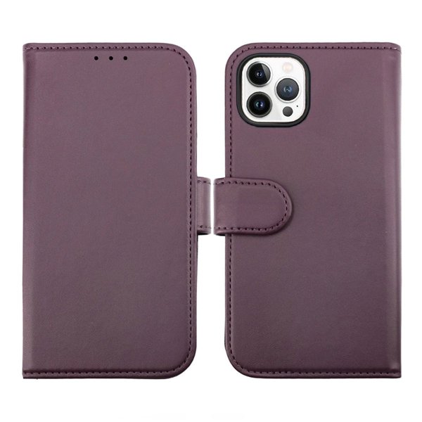 Rvelon iPhone 14 Pro Cover Magnetisk Aftagelig Skal Lilla