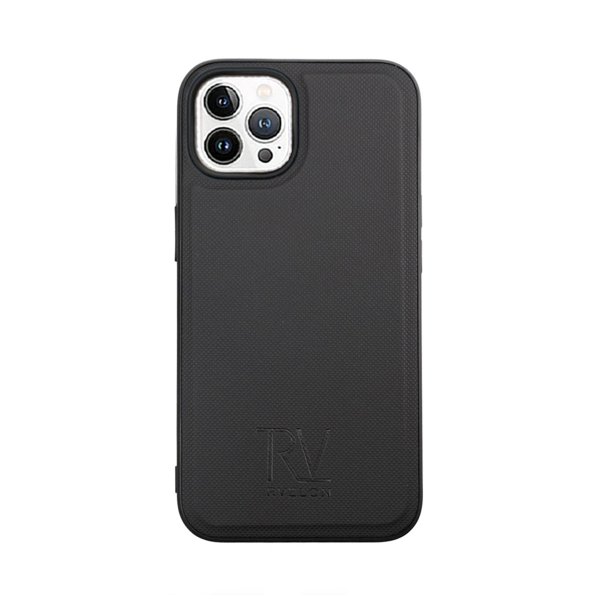 Rvelon iPhone 14 Pro Cover Magnetisk Aftageligt Etui Sort
