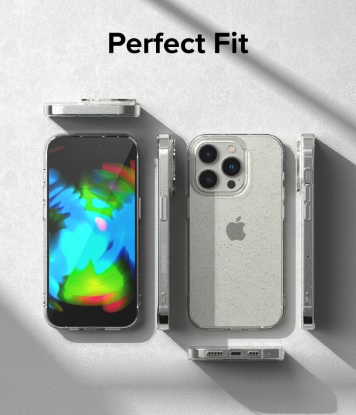 Ringke iPhone 14 Pro Cover Air Glitter Clear