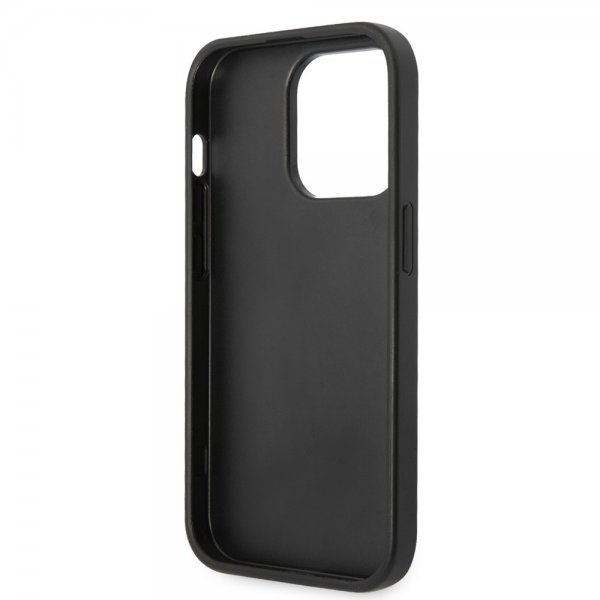 Guess iPhone 14 Pro Cover Big Metal Logo Grå