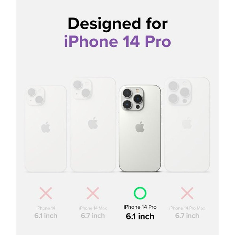 Ringke iPhone 14 Pro Cover Fusion Magnetic Matte Clear
