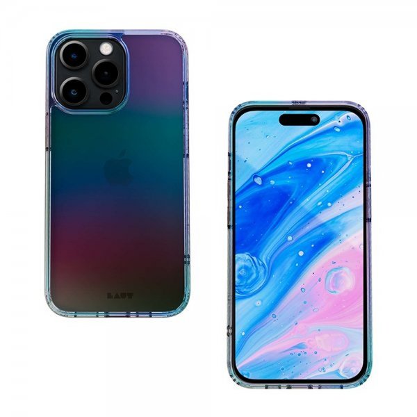 LAUT iPhone 14 Pro Cover Holo Midnight