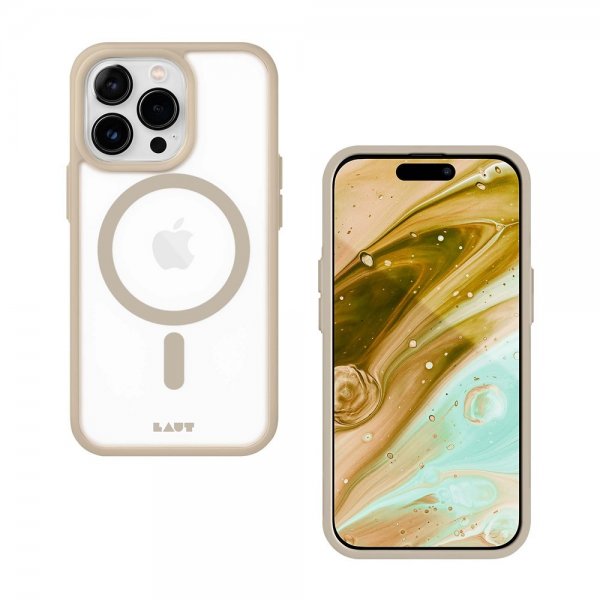 LAUT iPhone 14 Pro Cover Huex Protect MagSafe Sand