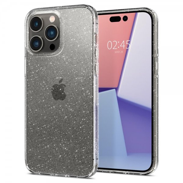 Spigen iPhone 14 Pro Cover Liquid Crystal Glitter Crystal Quartz
