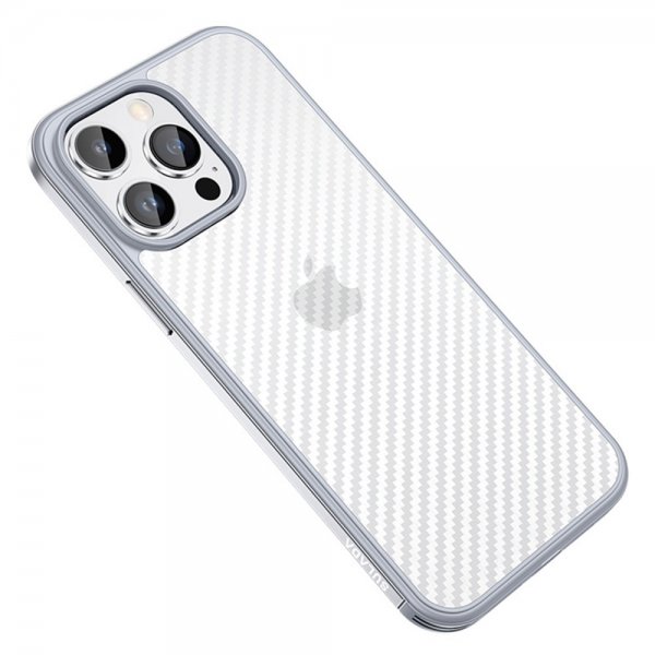 Sulada iPhone 14 Pro Cover Luksus Serie Sølv