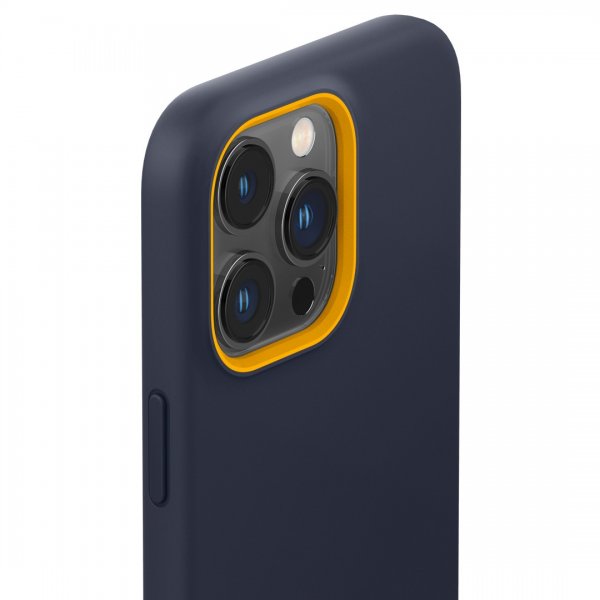 Caseology iPhone 14 Pro Cover med Skærmbeskyttelse Nano Pop 360 Blueberry Navy