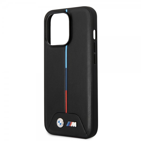 BMW iPhone 14 Pro Cover Quilted Sort